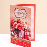 Happy Birthday And Lots Of Best Wishes Greeting card