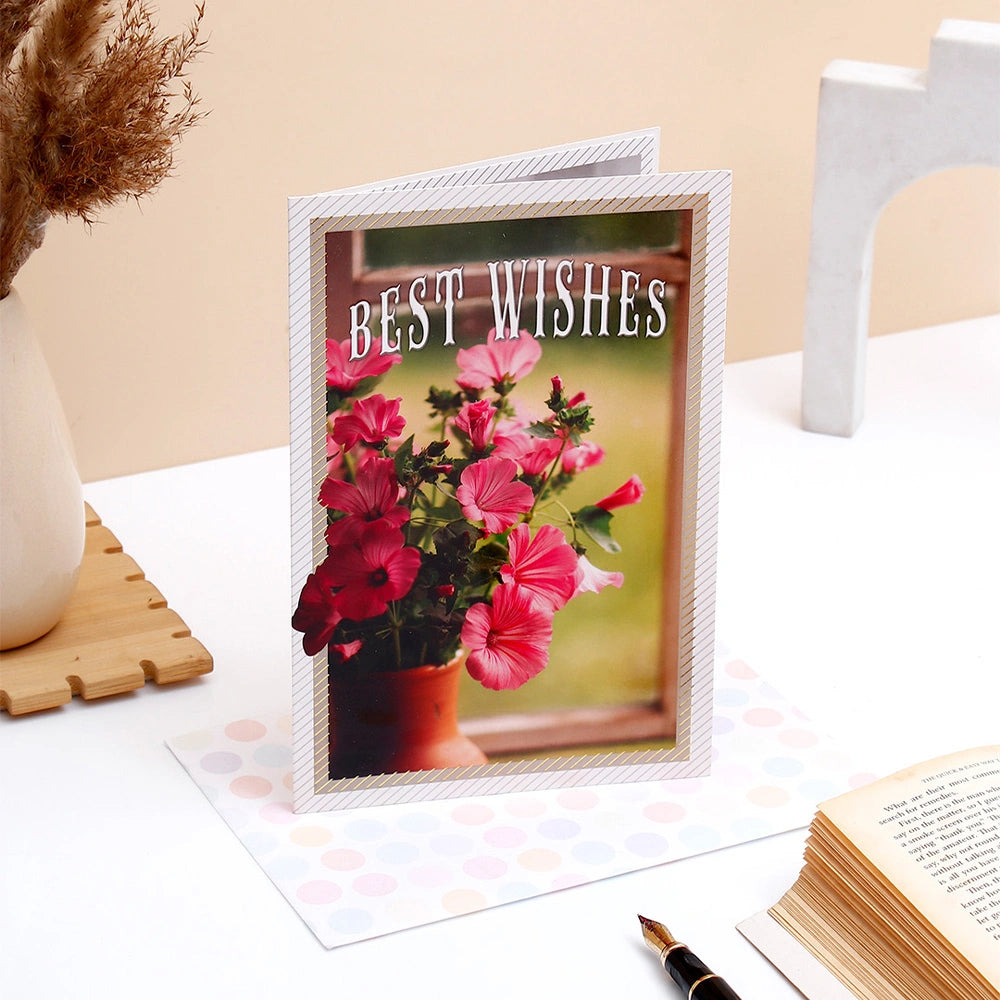 Best Wishes All The  Best Greeting Card