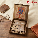 12 Reasons Why I Love You Dad Puzzle Box