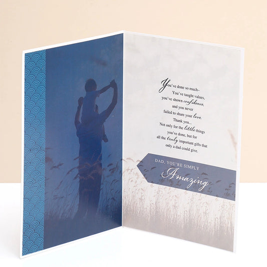 Dad You Are Amazing Greeting Card