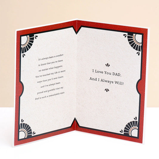 I Love You Dad Greeting Card