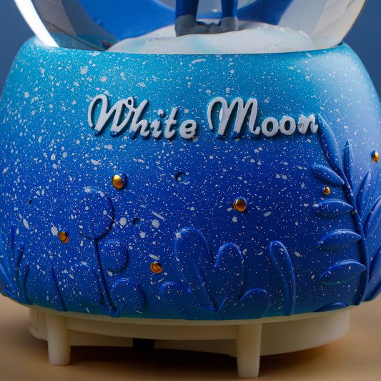 Blissfull Snow Glass Ball Show Piece