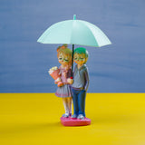 Love under Umbrella Couple Showpiece