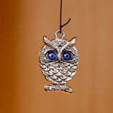 Owl Charm Evil Eye Wind Chime