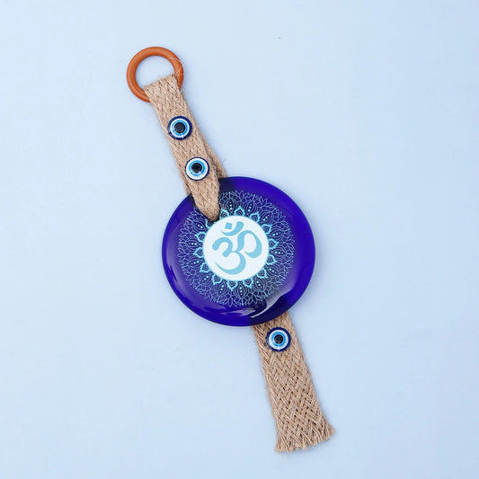 Om & Evil Eye Wall Hanging