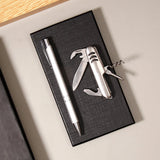 Gift Set with Metal Pen & Multi-Tool Pocket Knife