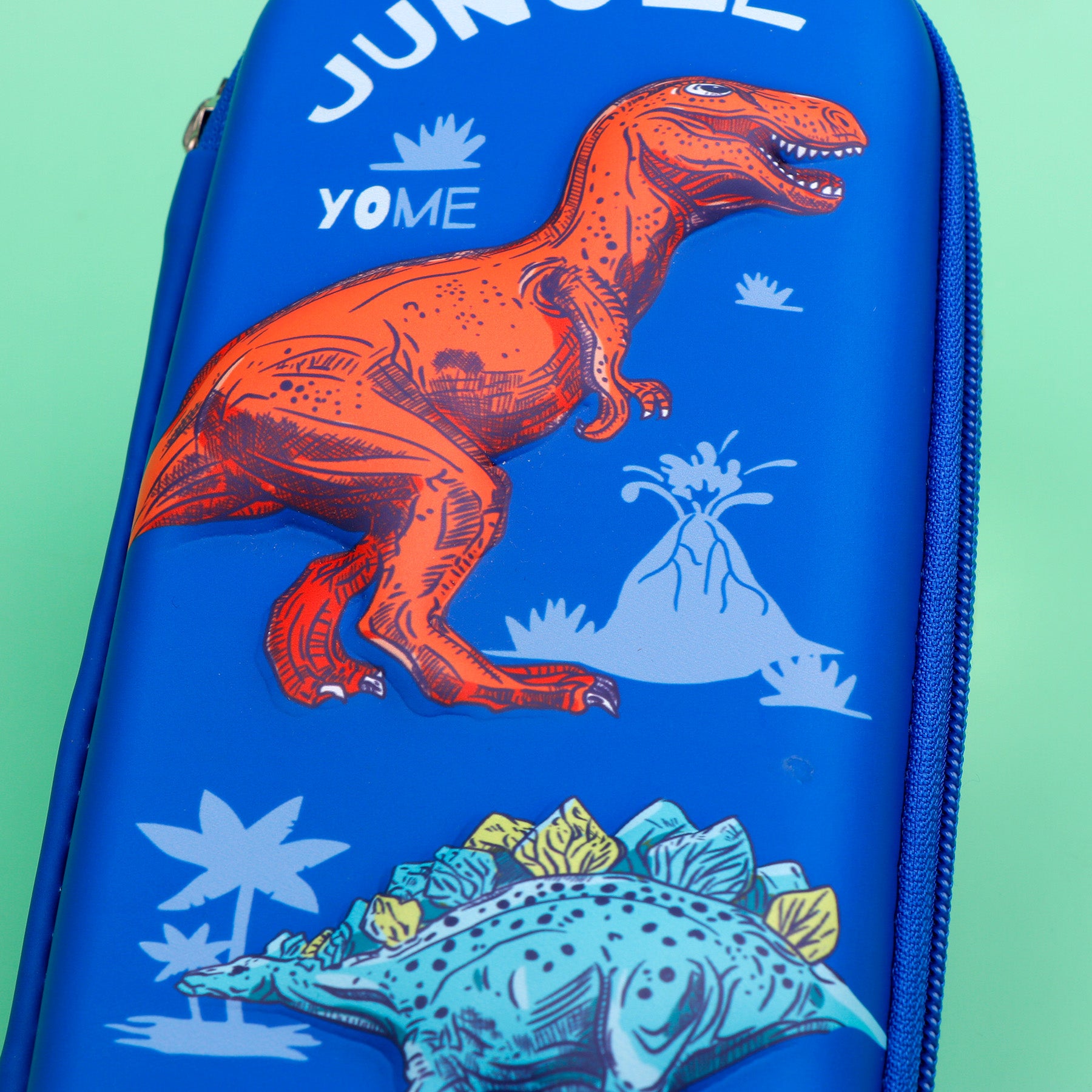 Dinosaur in Jungle Pencil Box