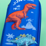 Dinosaur in Jungle Pencil Box