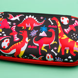 Red Dinosaur Theme Pencil Box