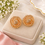 Golden Studs Earing