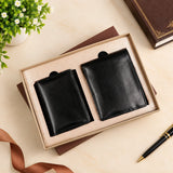 Archies Men's Wallet and Card Keeper Gift Set
