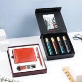 Archies Brown Wallet Set With IKYK Perfume Set