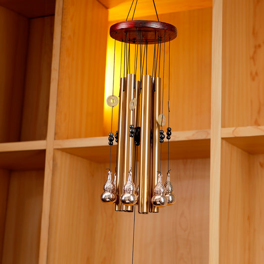 Charming Golden Wind Chime