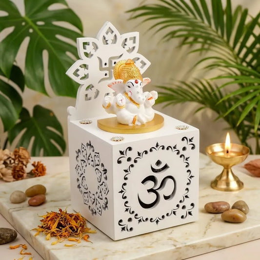 Illuminating Ganesha LED Idol