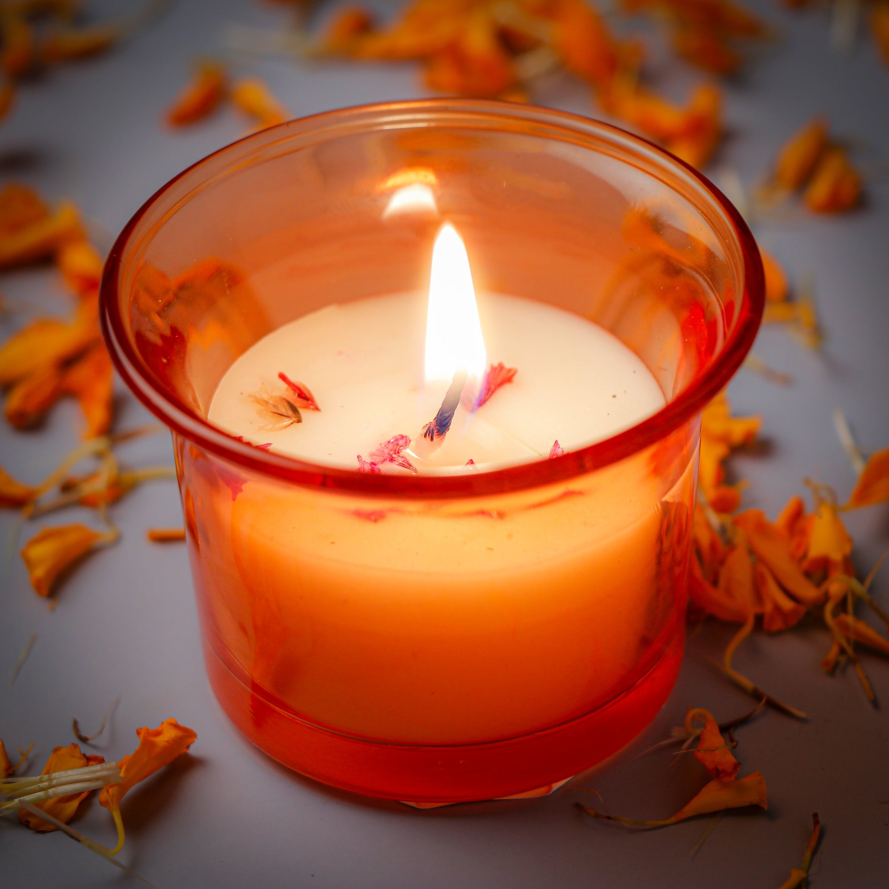 Scented Wax Candle Set of 4