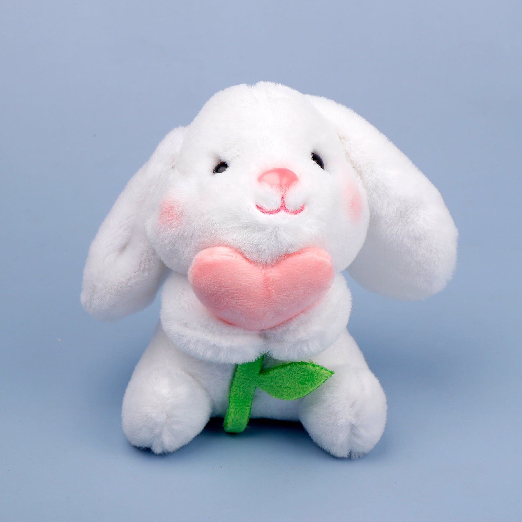Sweetheart White Rabbit Pulshie Keychain