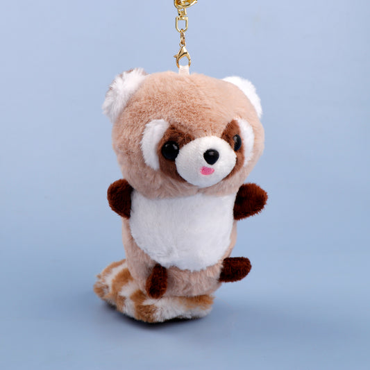 Brown Racoon Pulshie Keychain
