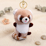 Brown Racoon Pulshie Keychain