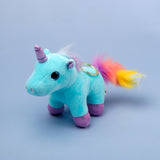 Blue Unicorn Pulshie Keychain
