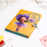 Cute Girl Secret Diary with Lock and Key