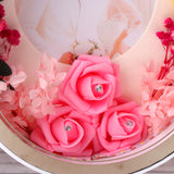 Blooming Love Pink Heart LED Photo Frame