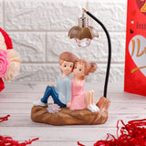 Couple Romantic Illuminating Showpiece