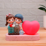Heart of Love Couple Showpiece