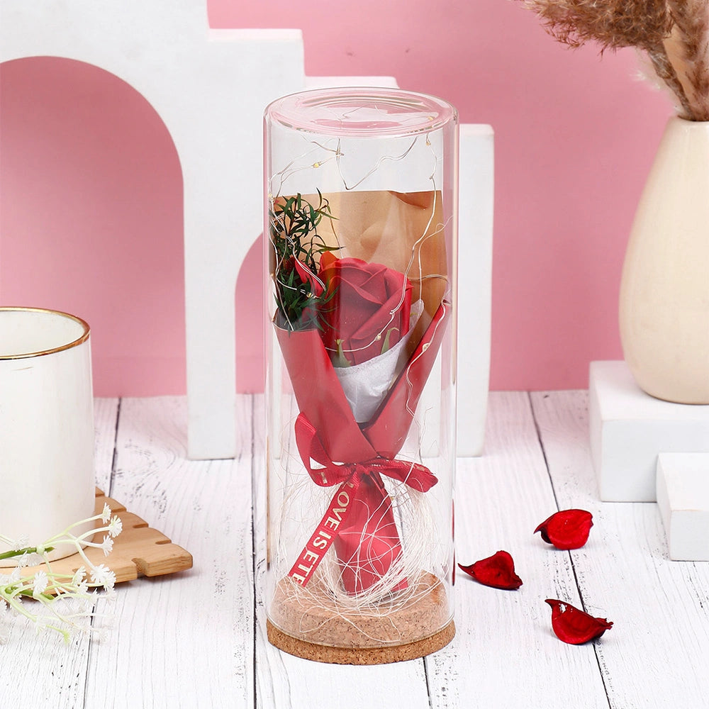 Love Is Eternal Red Rose Bouquet
