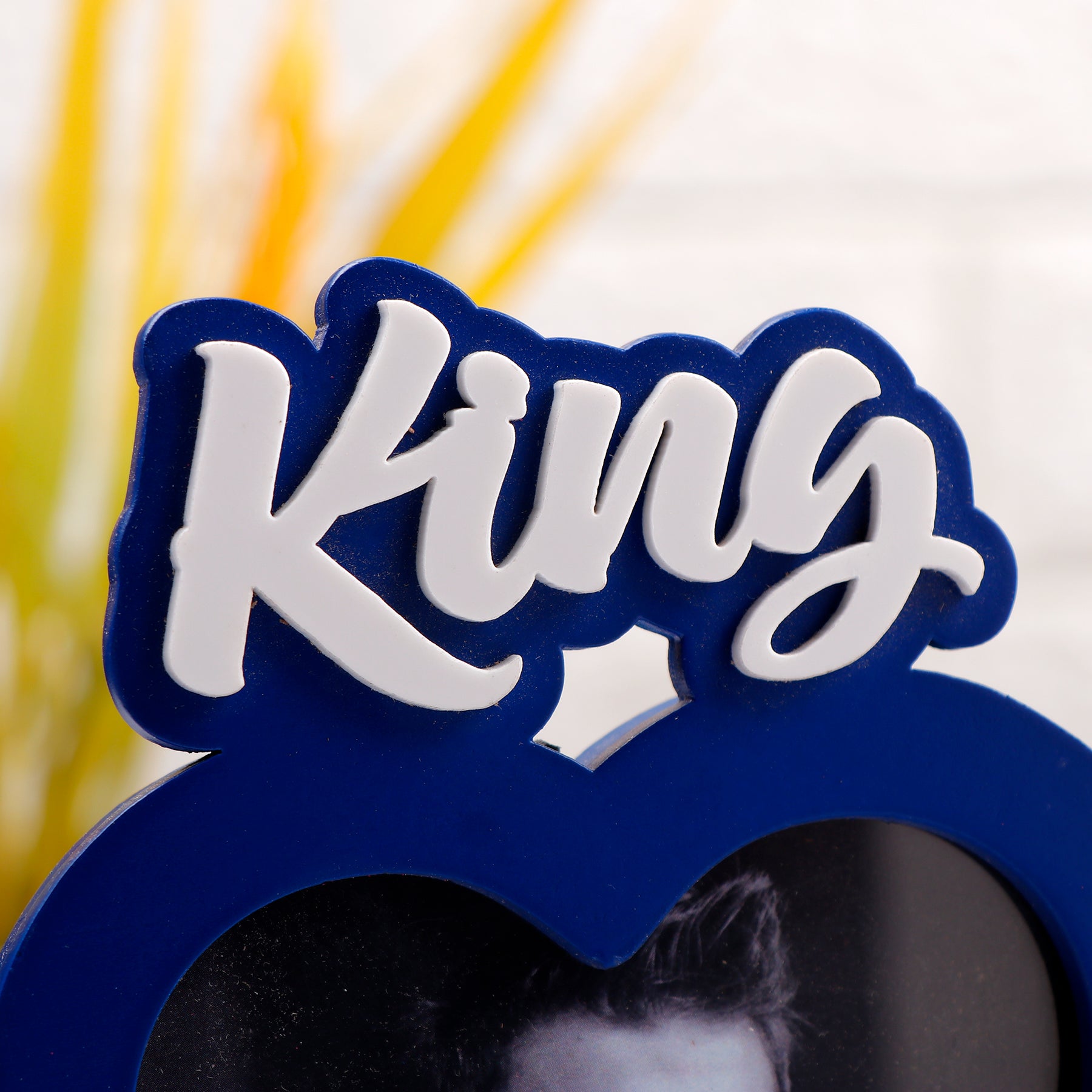 King & Queen Quoted Romantic Photo Frame