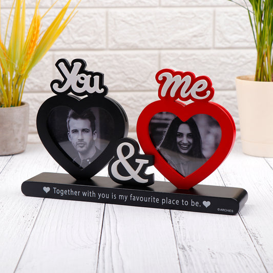 Me & You Quoted Romantic Photo Frame
