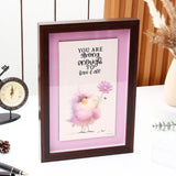 You Are Strong Enough to Face It All' Quote Frame