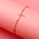 Beats of Heart Rose Gold Bracelet