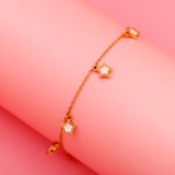 Falling Stars Golden Bracelet
