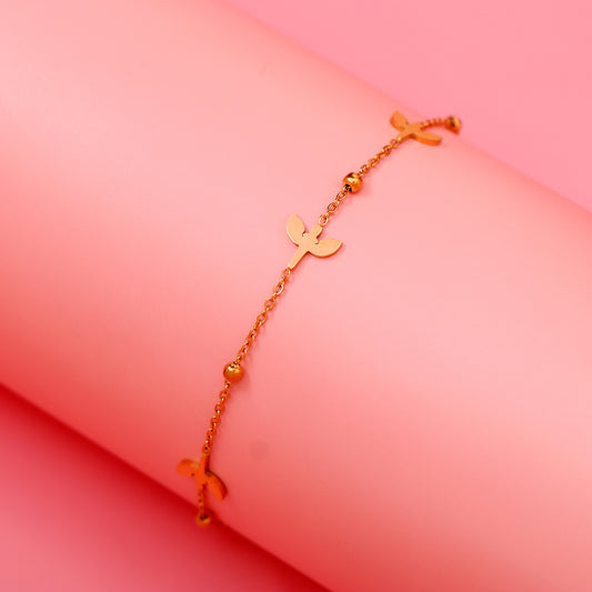 Little Birdies Golden Bracelet