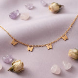 Golden Butterflies Bracelet