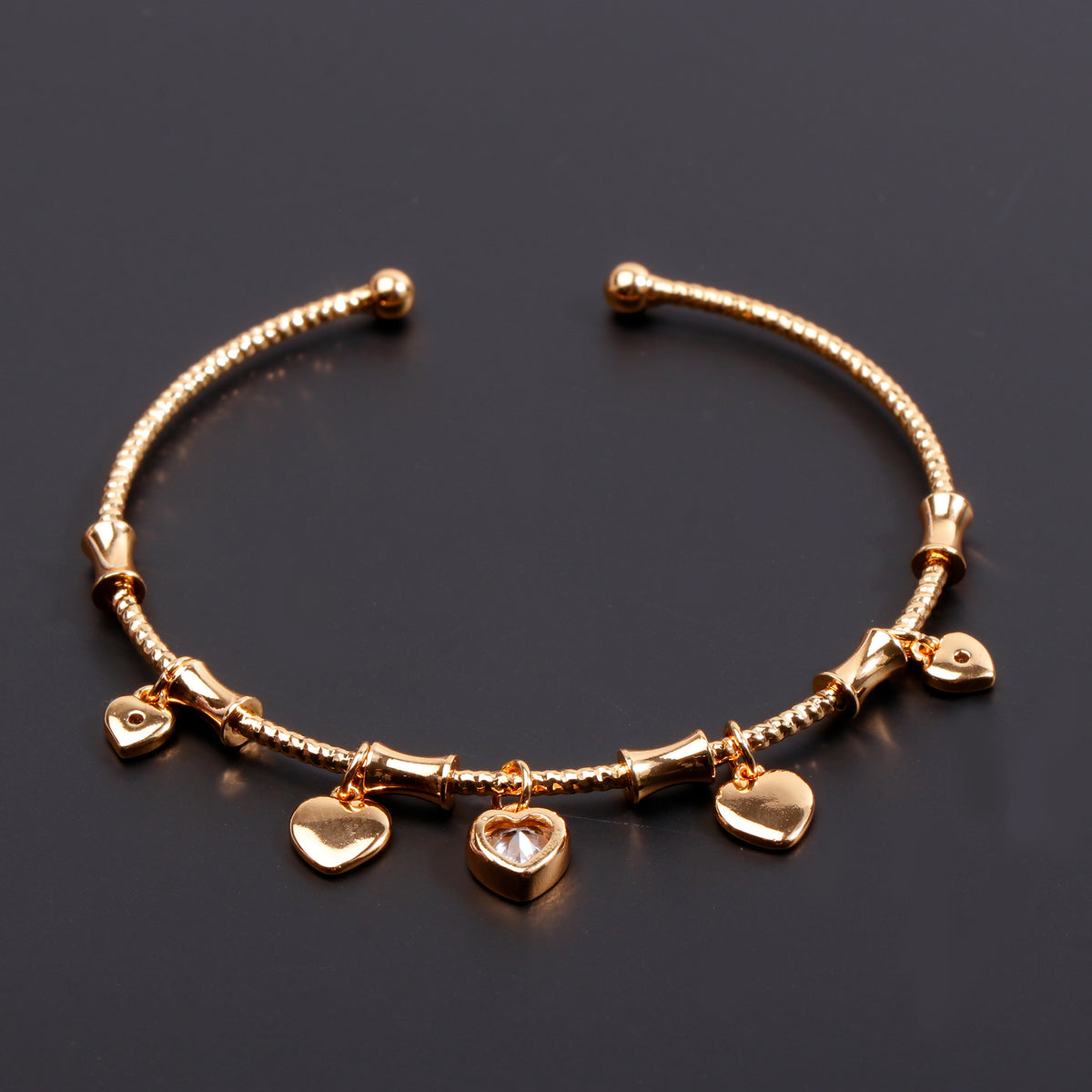 Stones of Love Golden Bracelet