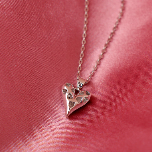 Dual Love Silver Pendant