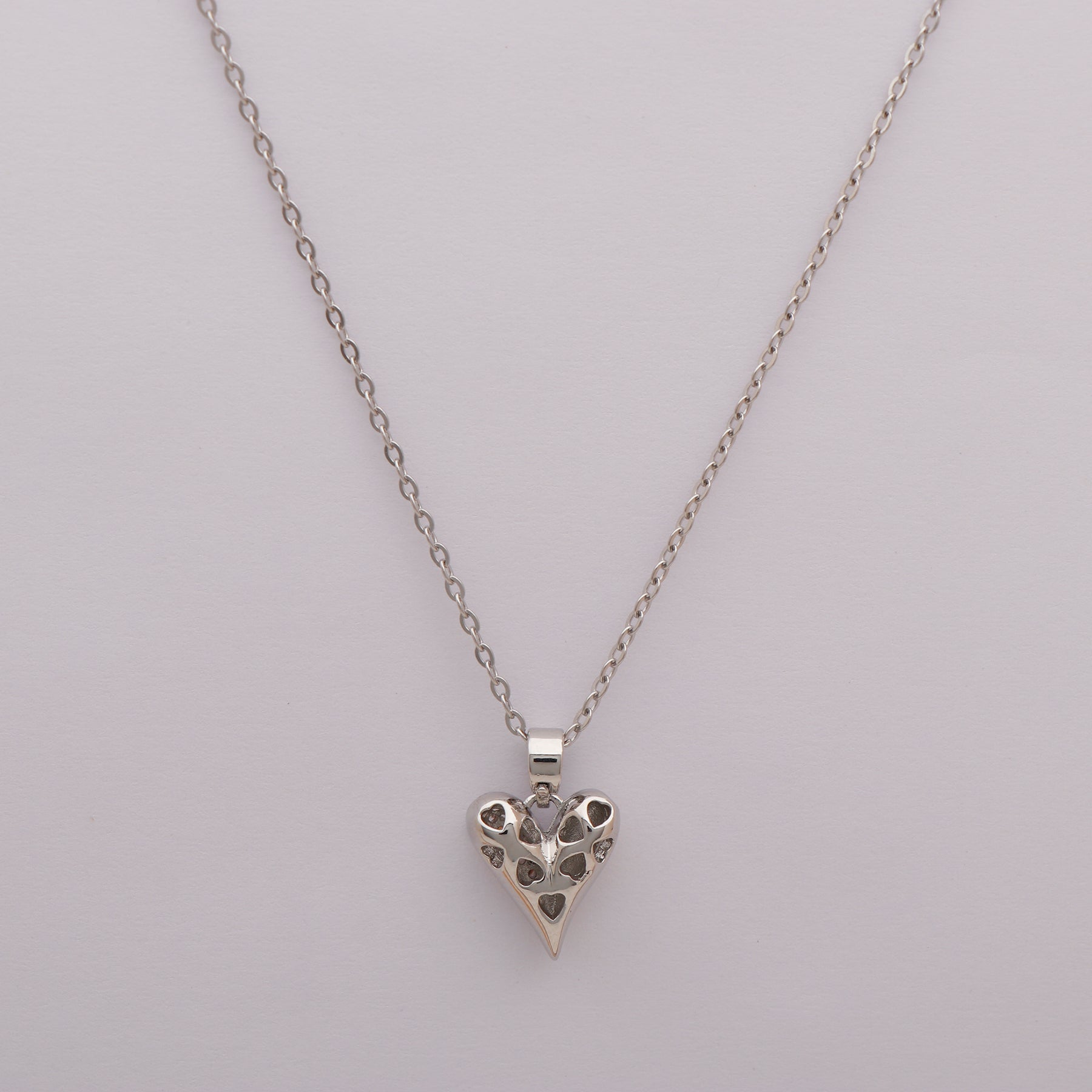 Dual Love Silver Pendant