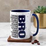 Archies Quoted Ceramic Mug - Bro 350 ml