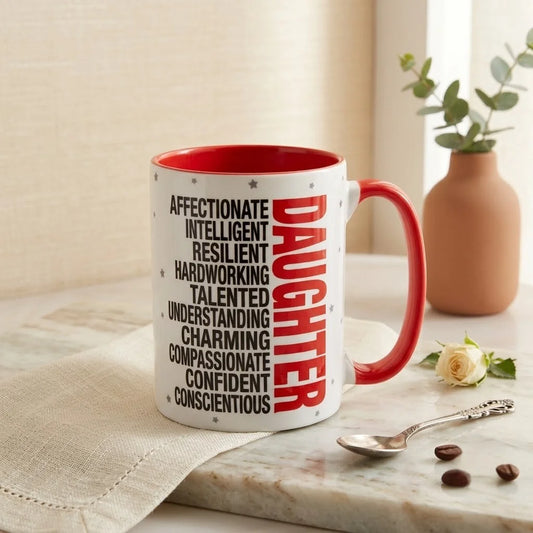 Archies Quoted Ceramic Mug - Daughter