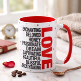 Archies Quoted Ceramic Mug - Love