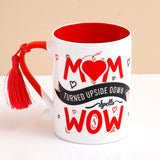 Mother's Day Card & "Mom Is Wow" Mug Combo