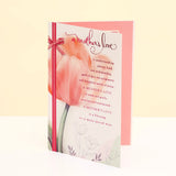 A Mother's Love Is Blessing Mother's Day Greeting Card and Geisha Milk Chocolate