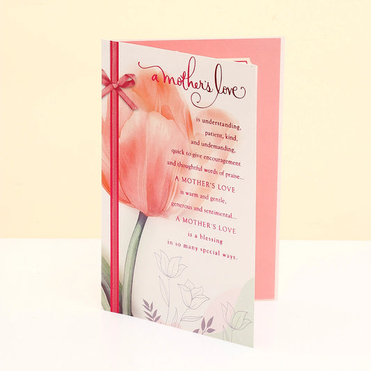 Mother's Day Blessing Card & 01 Women Perfume Combo