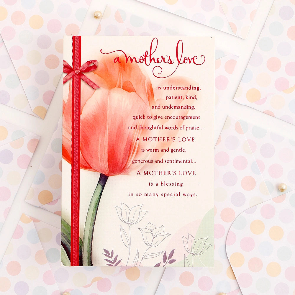 A Mother's Love Is Blessing Mother's Day Greeting Card