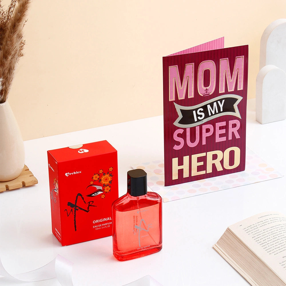 Superhero Mom Card & UXR Perfume Combo