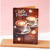 Archies Friendship Greeting Card &amp; Wooden Cross Bracelet Set
