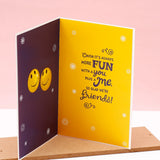Archies 'Friend Wherever You Are' Greeting Card, Soft Toy Keychain & Bracelet Set