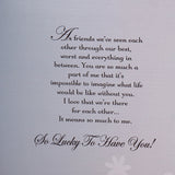 Archies 'We Are Friends' Greeting Card, Perfume & Bracelet Set