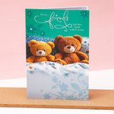 Archies Friendship Greeting Card & Leaf Charm Bracelet Set